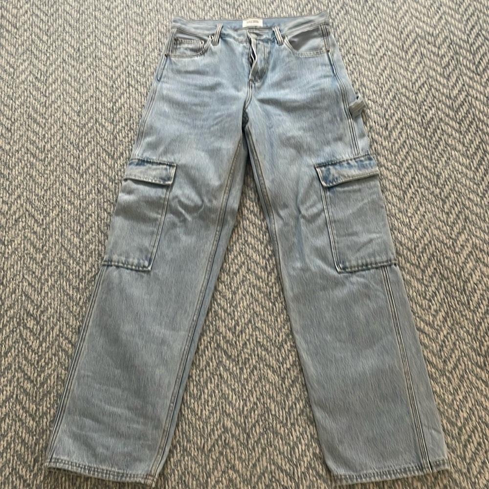 Still Here - Charlie cargo carpenter jeans size 25 button fly